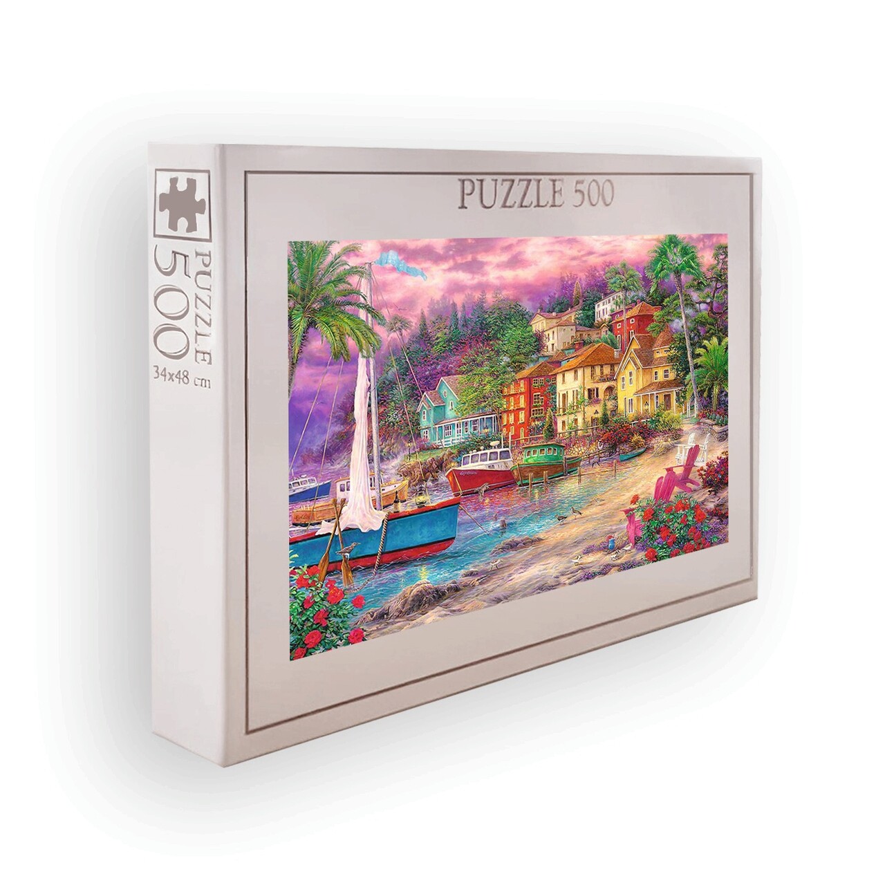Puzzle, Wallxpert, PZL_054_500, Multicolor - imagine 5